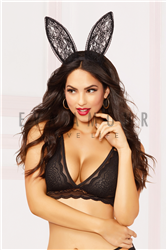 Seven 'Til Midnight Lace Bunny Ears