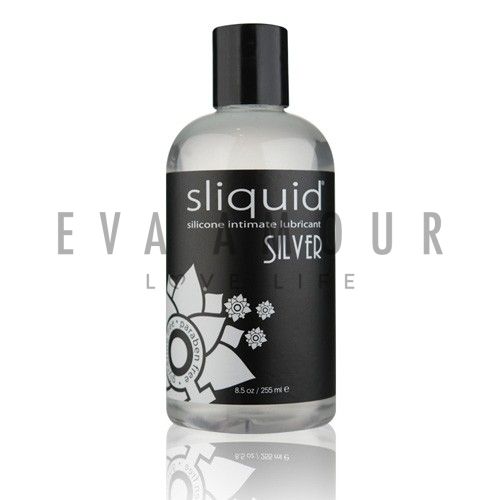 Sliquid Naturals Silver Silicone Lubricant 255ml
