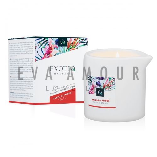 Exotiq Vanilla Amber Massage Candle