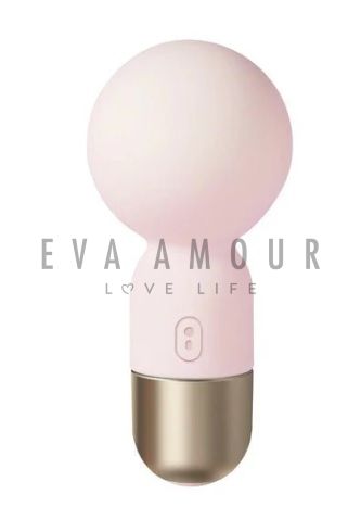 Pokewan - Pocket Mini Vibrating Wand Massager Pale Pink