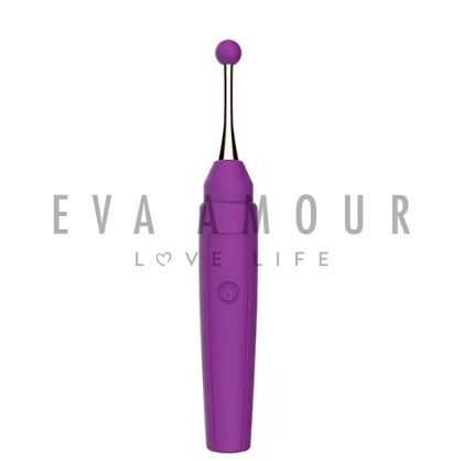 The Dot: Compact Precision Clitoral Vibrator for Targeted Bliss - Purple
