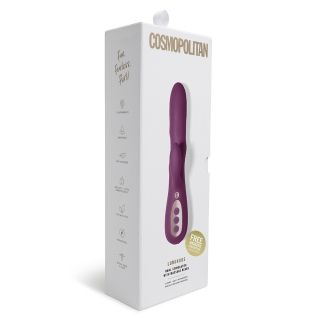 Cosmopolitan Luminous Dual Stimulator with Massage Beads - Purple