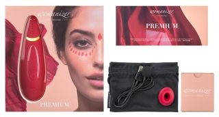 Womanizer Premium Clitoral Stimulator Rouge