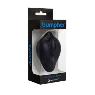 Bumpher Stimulating Strap-On Dildo Base Black