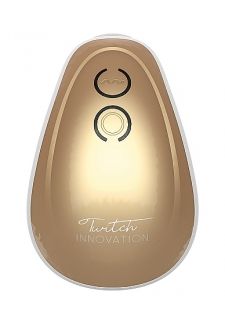 Twitch Hands-Free Suction Vibrator - Liquid Gold