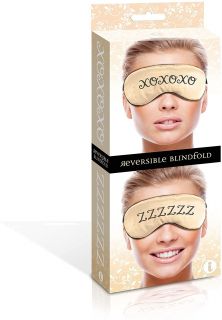 XOXO - ZZZZZ - Reversible Silky Blindfold