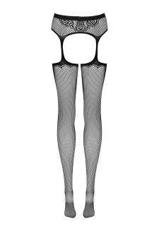 Patterned Garter Stockings