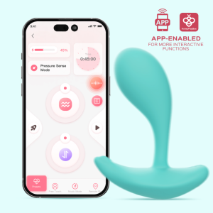 OLY 2 Pressure Sensing APP-enabled Wearable Clit & G Spot Vibrator Green