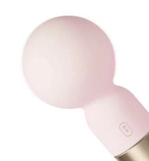 Pokewan - Pocket Mini Vibrating Wand Massager Pale Pink