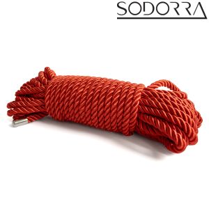 SODORRA Bondage Rope Red 10m