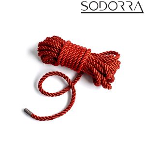 SODORRA Bondage Rope Red 10m
