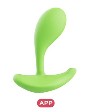 OLY 2 Pressure Sensing APP-enabled Wearable Clit & G Spot Vibrator Neon Green