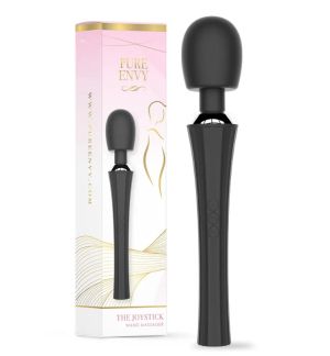 The Joystick: Precision-Controlled Pleasure Wand for Intense Sensations - Black