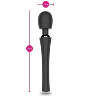 The Joystick: Precision-Controlled Pleasure Wand for Intense Sensations - Black