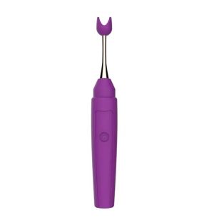 The Dot: Compact Precision Clitoral Vibrator for Targeted Bliss - Purple
