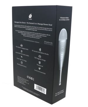 AquaPulse Trio 3-in-1 Shower Massager Stimulator