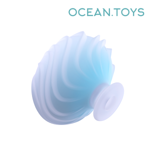 Ocean Toys Coral Clitoral Stimulator - Aqua